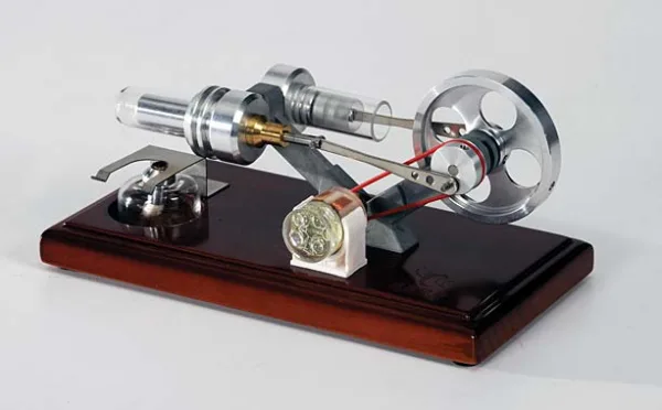 Glass Stirling Engine